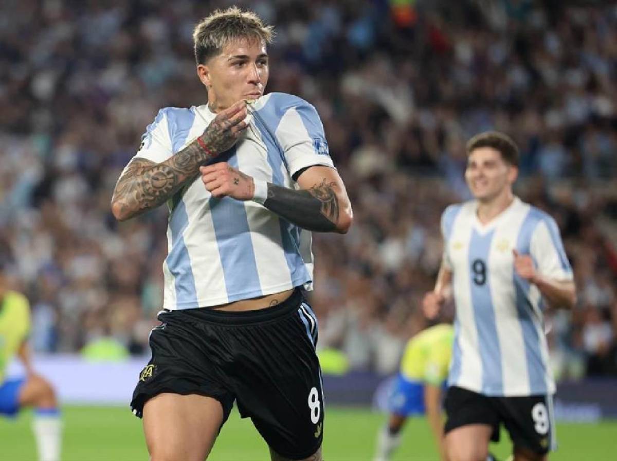 Bronca en Argentina-Brasil, la respuesta a Raphinha y picante cruce de Rodrygo