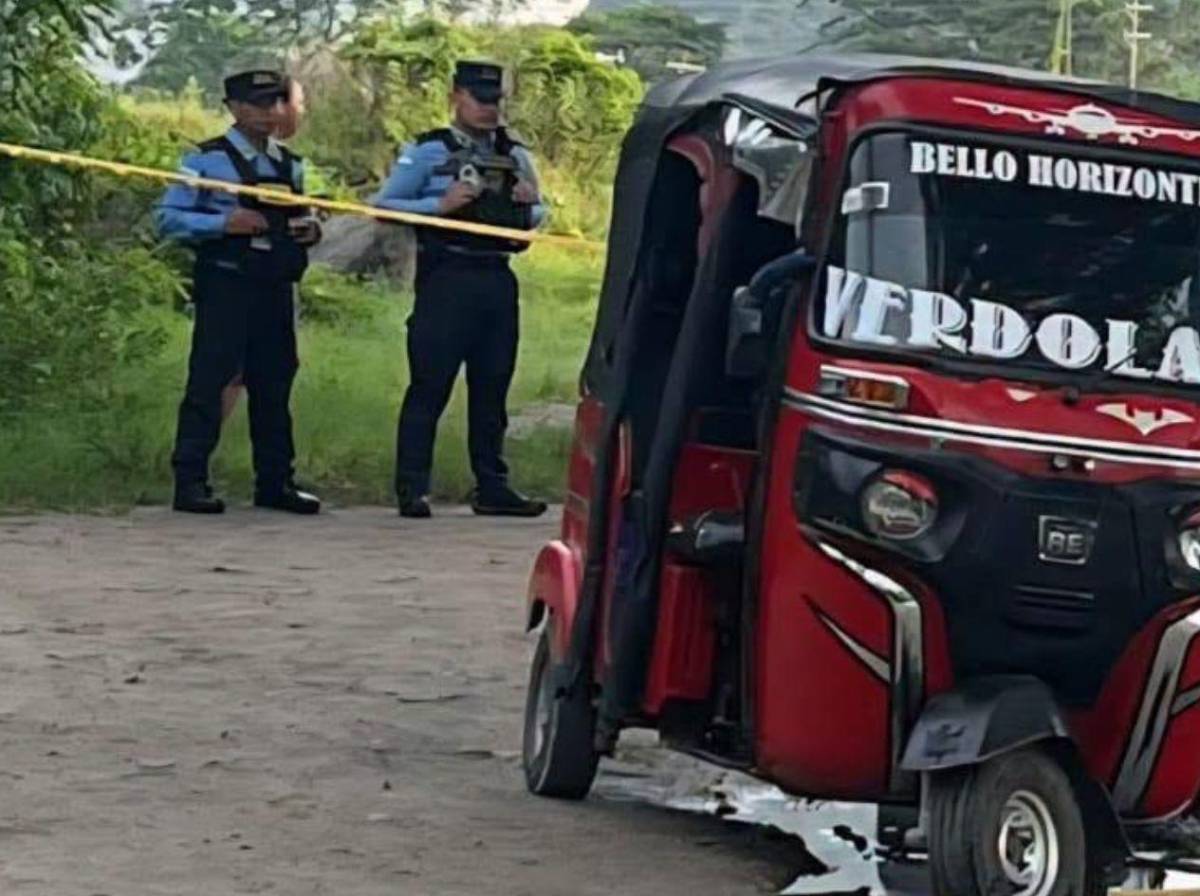Falsos pasajeros acribillaron a Josué en Choloma; se ganaba la vida como mototaxista