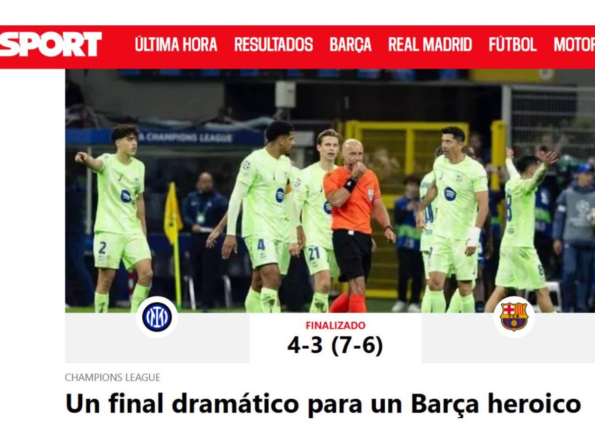 Máxima crueldad: Lo que dice la prensa tras eliminación de Barça en Champions