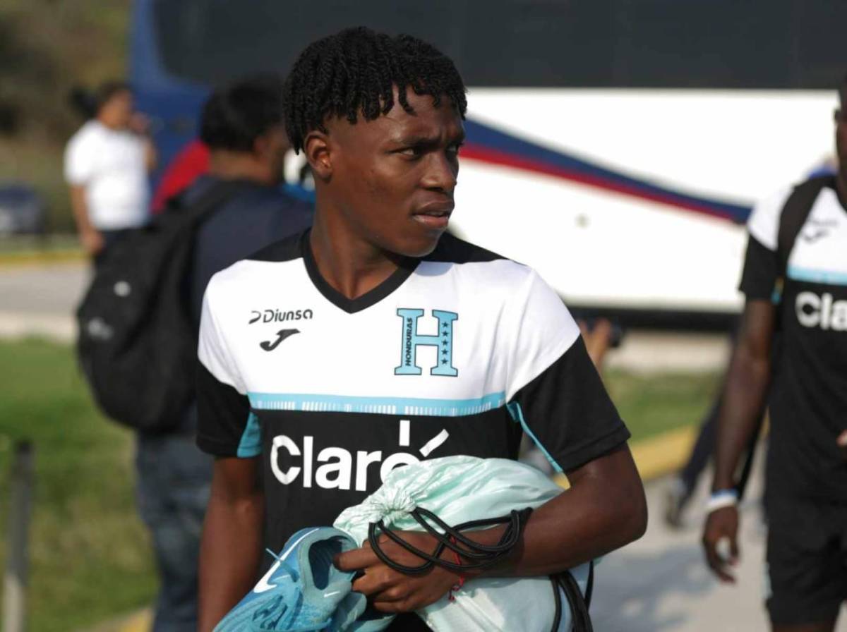 Día de entreno de Honduras: Los 'novatos' y el legionario que volvió