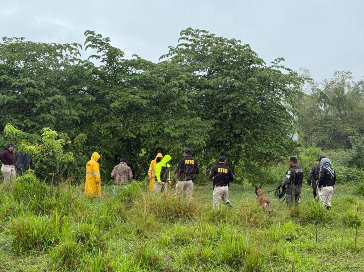 Esto encontró el Ministerio Público en una propiedad de Magdaleno Meza