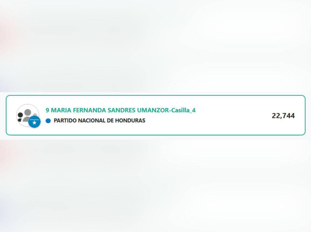 Resultados CNE: ¿Quiénes van ganando una diputación en Santa Bárbara?
