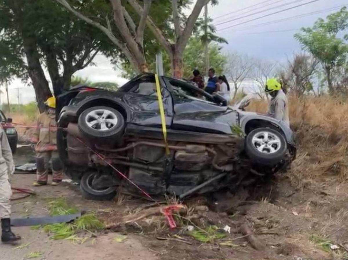 Universitaria y su sobrina son las fallecidas en el accidente en Juticalpa