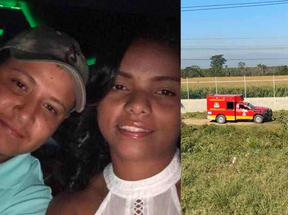 Identifican a pareja hallada muerta a la orilla de la CA-13 en El Progreso