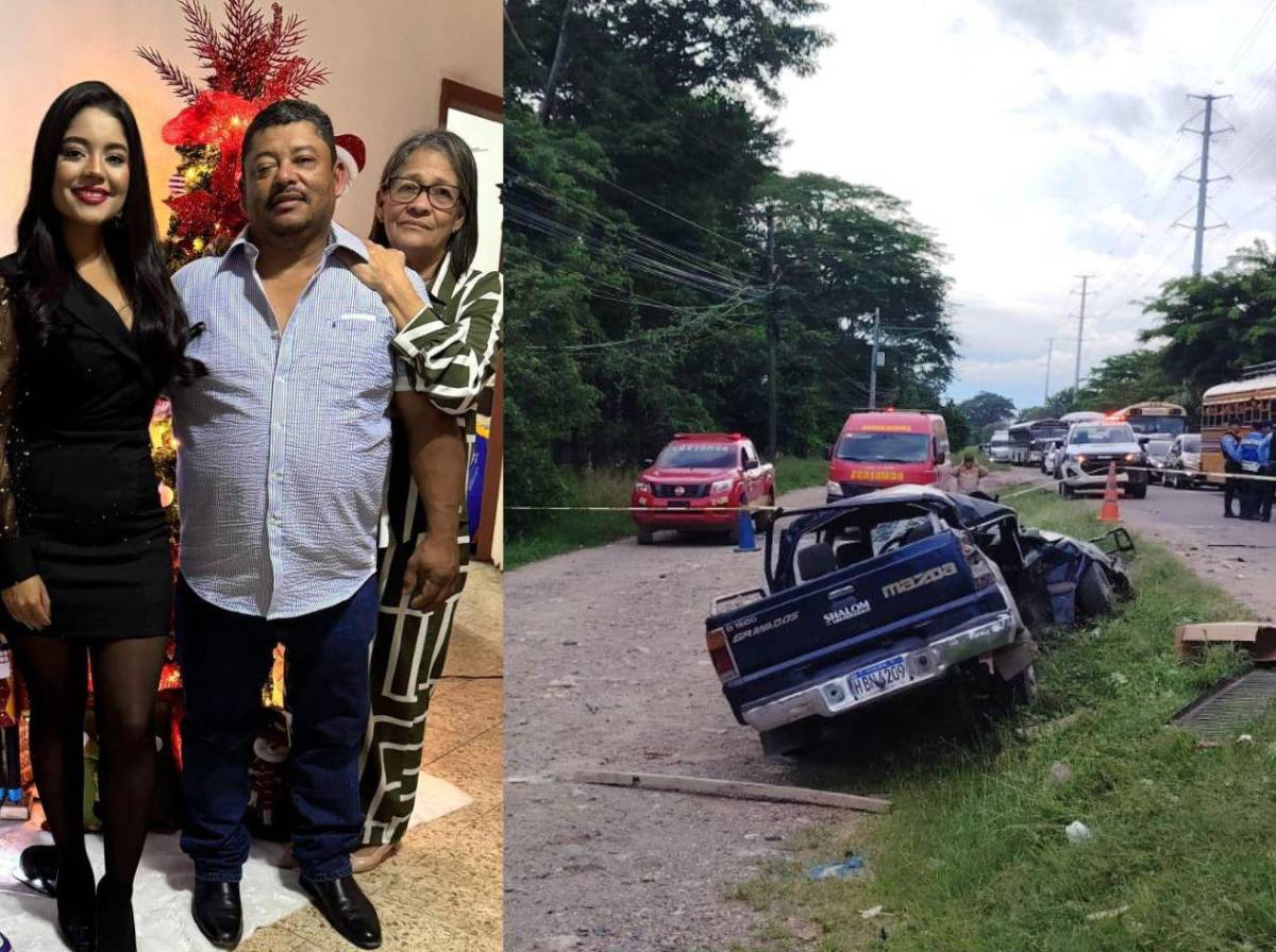 Dolorosa publicación de Etny Uyoa, hija de esposos que murieron en accidente en Villanueva