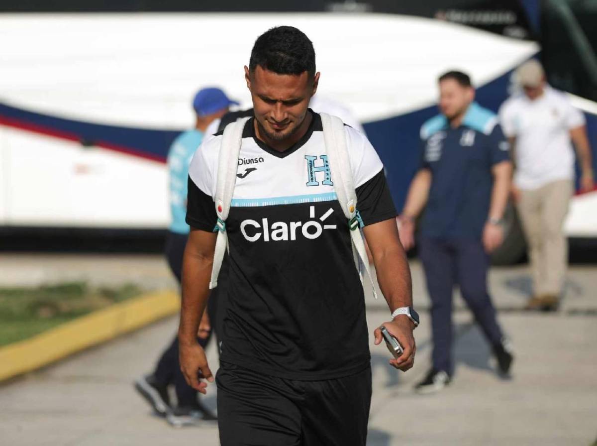 Día de entreno de Honduras: Los 'novatos' y el legionario que volvió