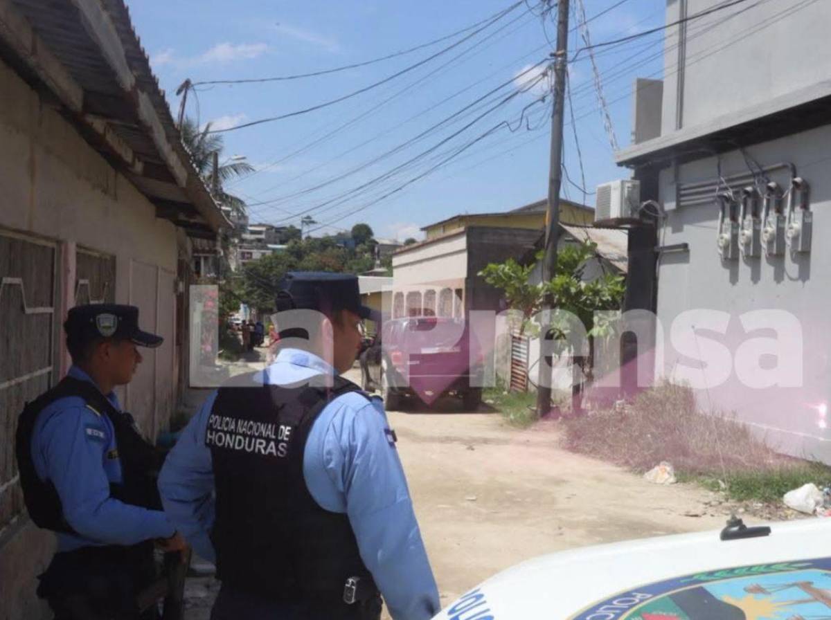 Policía revela nueva versión sobre asesinato de joven frente a su hija en Choloma