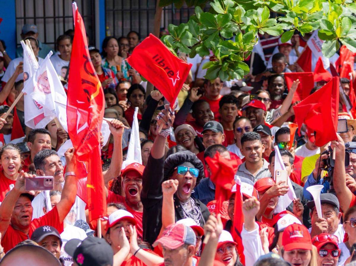 Rixi Moncada promete mejorar salarios de la clase trabajadora en su visita a La Ceiba