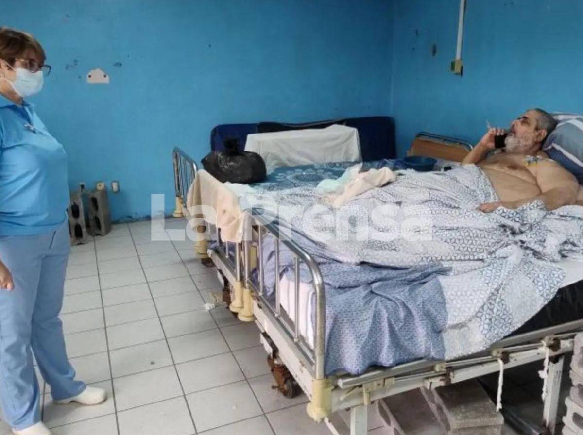 El dramático llamado que hizo Nasser Hilsaca antes de morir en el Hospital Atlántida