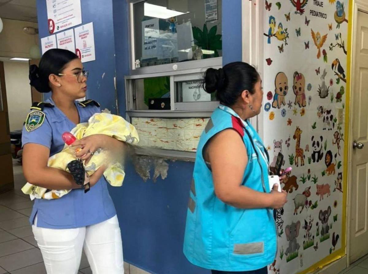 Abandonan a bebé recién nacido en un parque de la residencial Las Cascadas