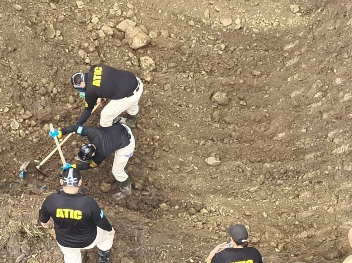 Esto encontró el Ministerio Público en una propiedad de Magdaleno Meza