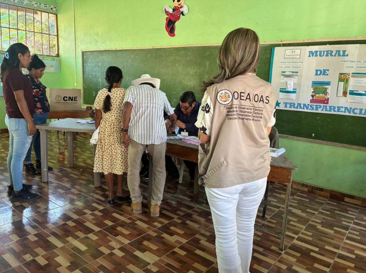 Así se vive la jornada electoral en San Antonio de Flores, El Paraíso