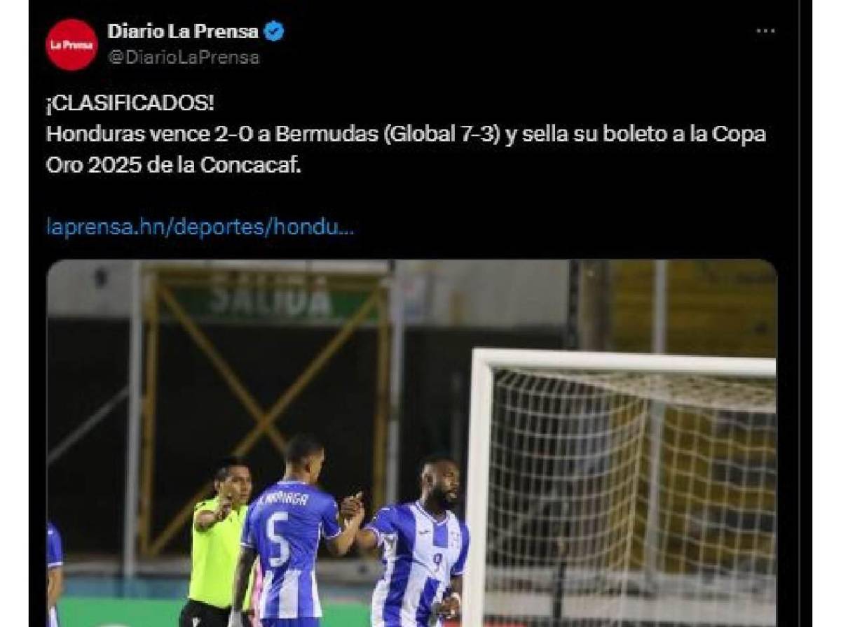 Prensa de Honduras no perdona: esto dicen pese a triunfo ante Bermudas