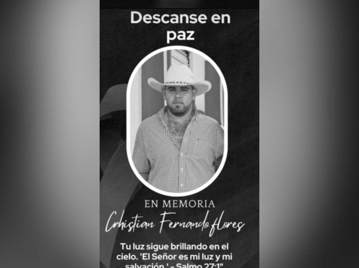 Regresaba de un concierto: tristeza por muerte del universitario Christian Flores en Catacamas