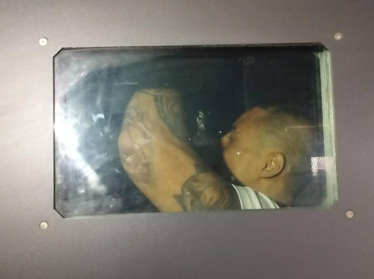 Imágenes del operativo de traslado de reclusos vinculados a la extorsión