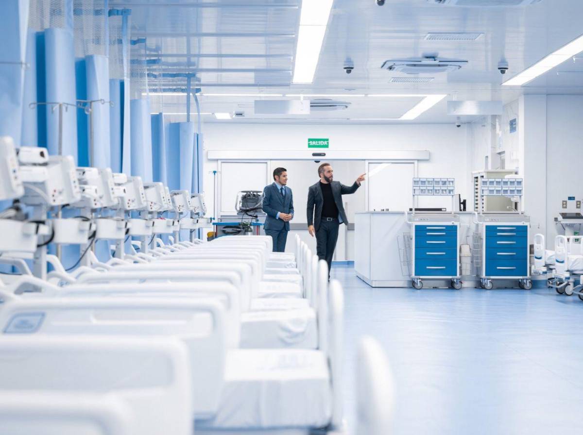 Bukele inaugura modernas instalaciones del Hospital Rosales en El Salvador