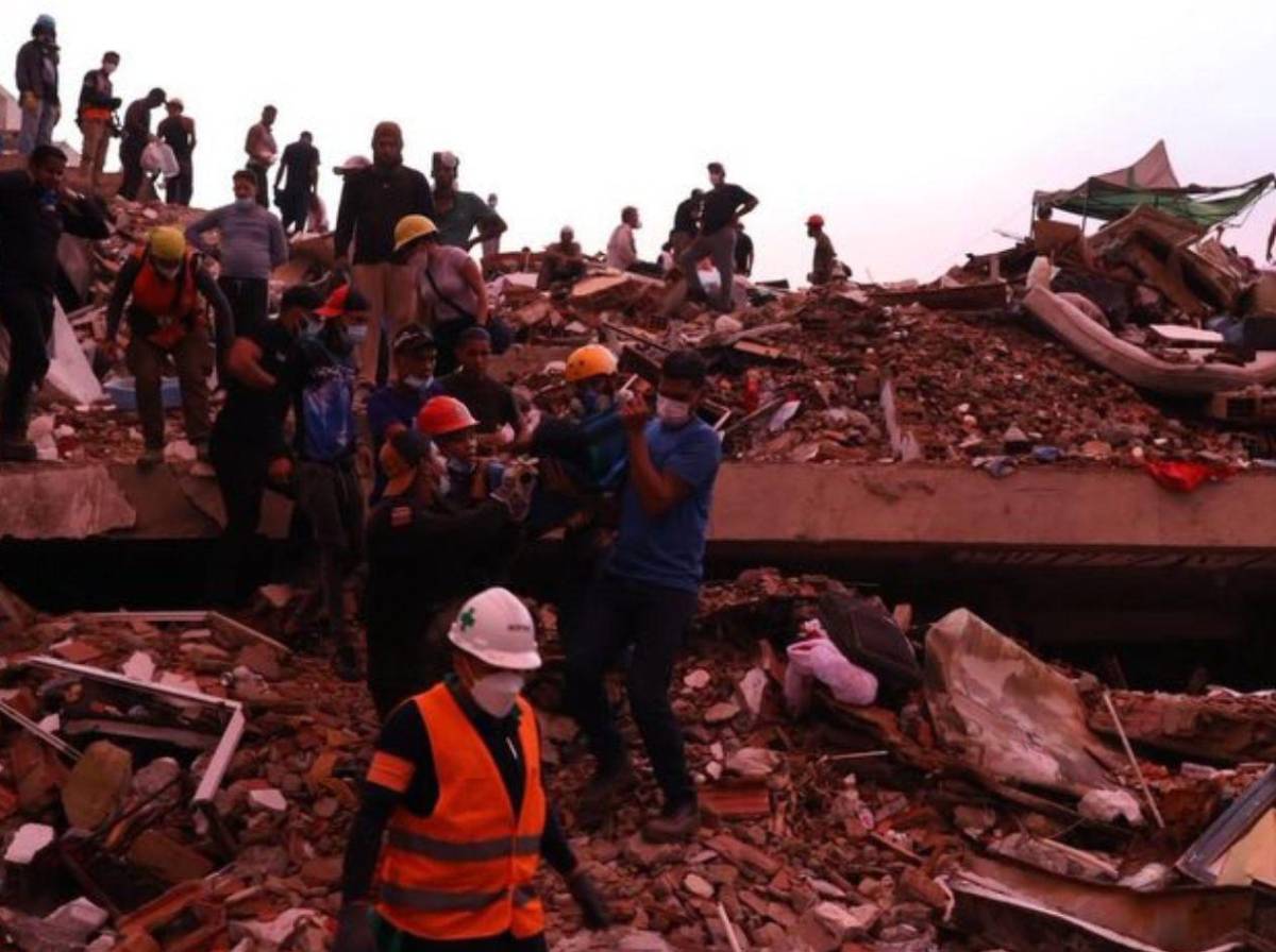 Venezuela: el cielo se tiñe de rojo en Caracas una semana después del doble terremoto