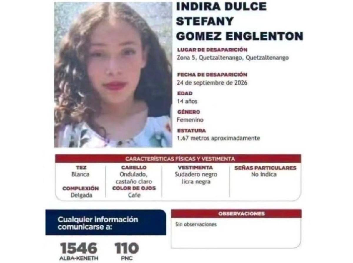 Doloroso hallazgo: encuentran muerta a la jovencita Dulce Gómez