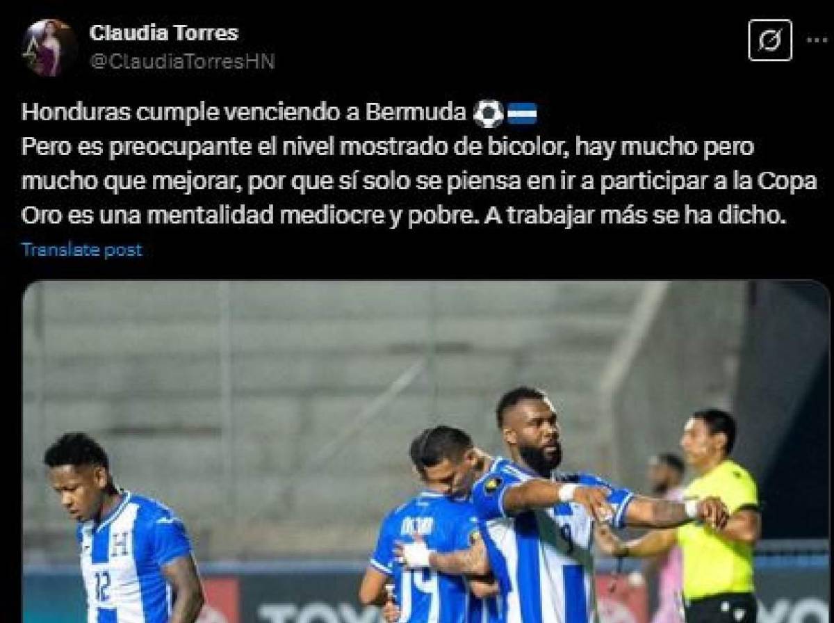 Prensa de Honduras no perdona: esto dicen pese a triunfo ante Bermudas