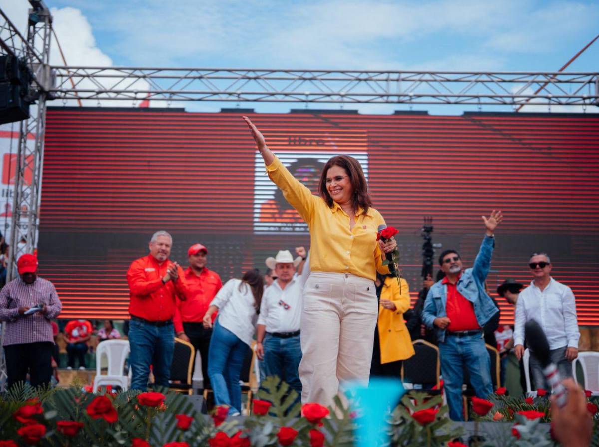 Rixi Moncada en Danlí: La primera etapa de la refundación ha sido exitosa