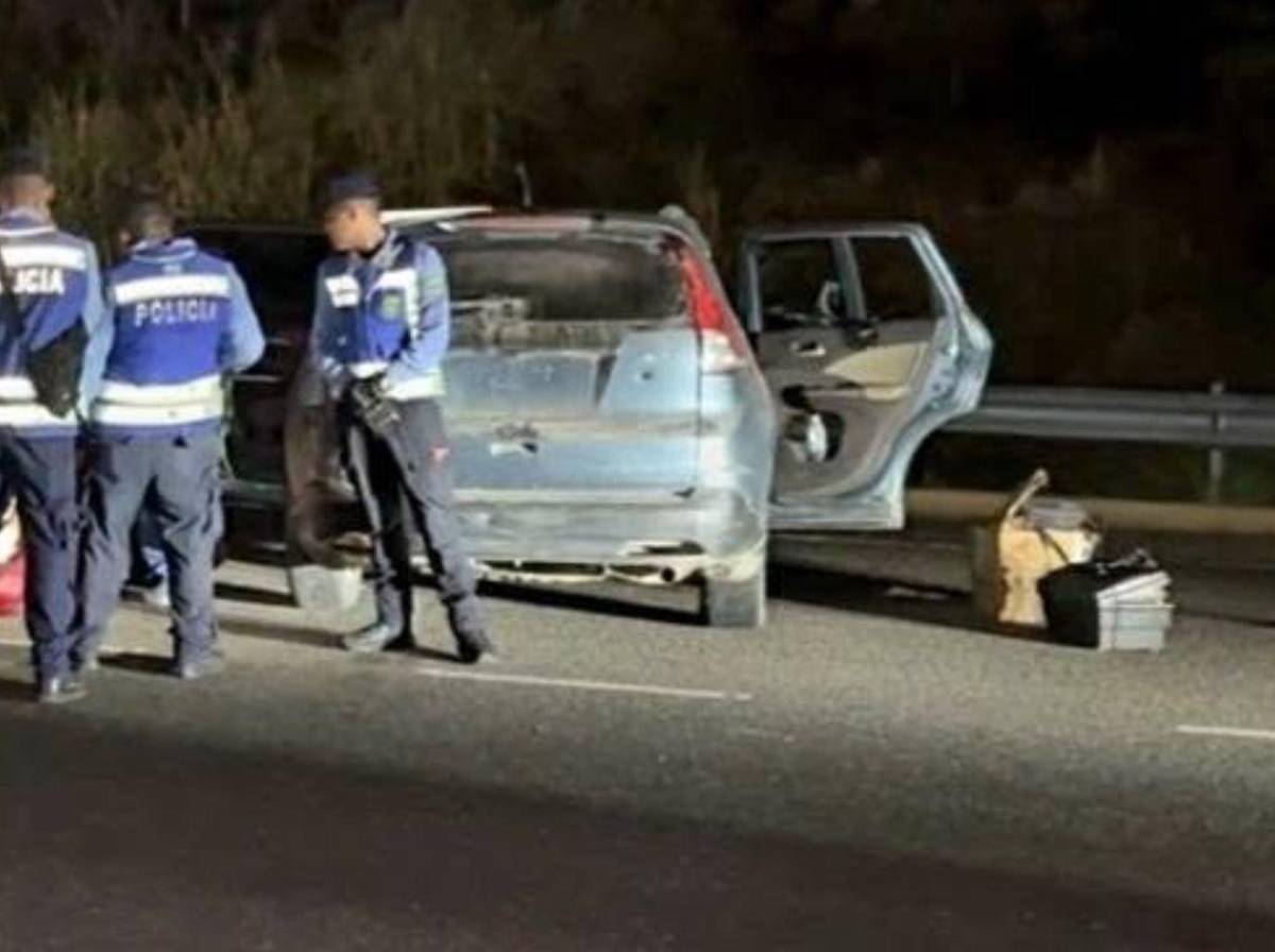 Víctimas del ataque armado en Potrerillos iban en una CRV sin placas