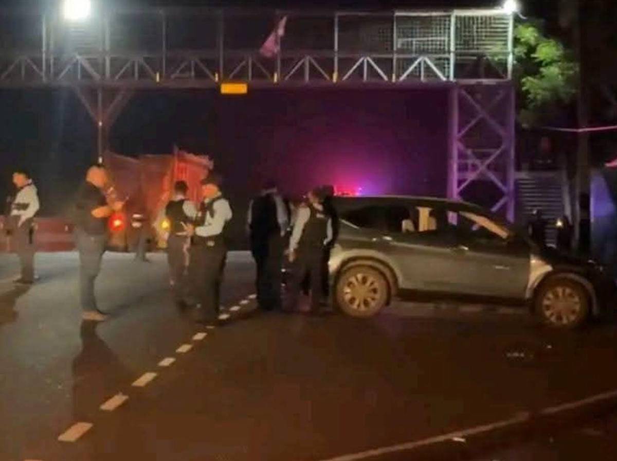 Víctimas del ataque armado en Potrerillos iban en una CRV sin placas