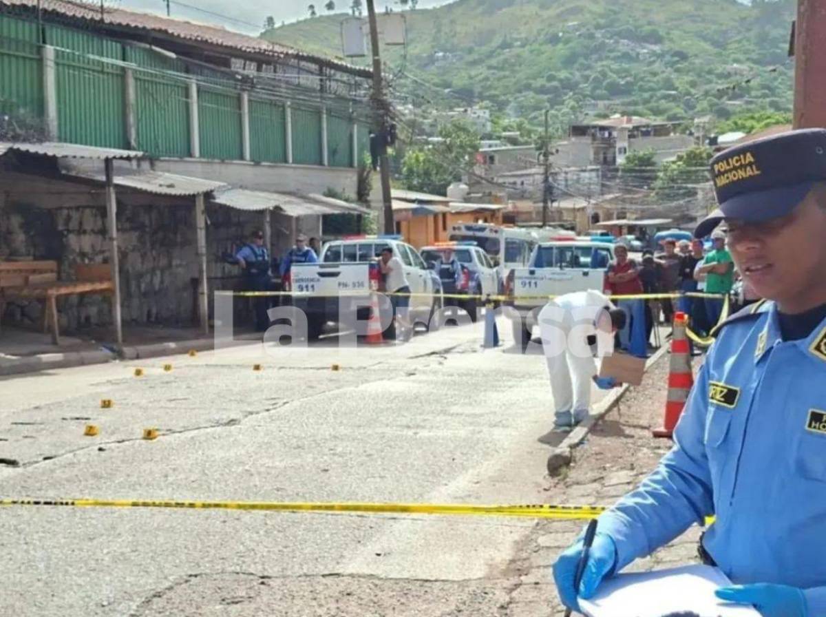 Al menos 20 casquillos de bala hallaron en la escena donde mataron a Mario Sánchez