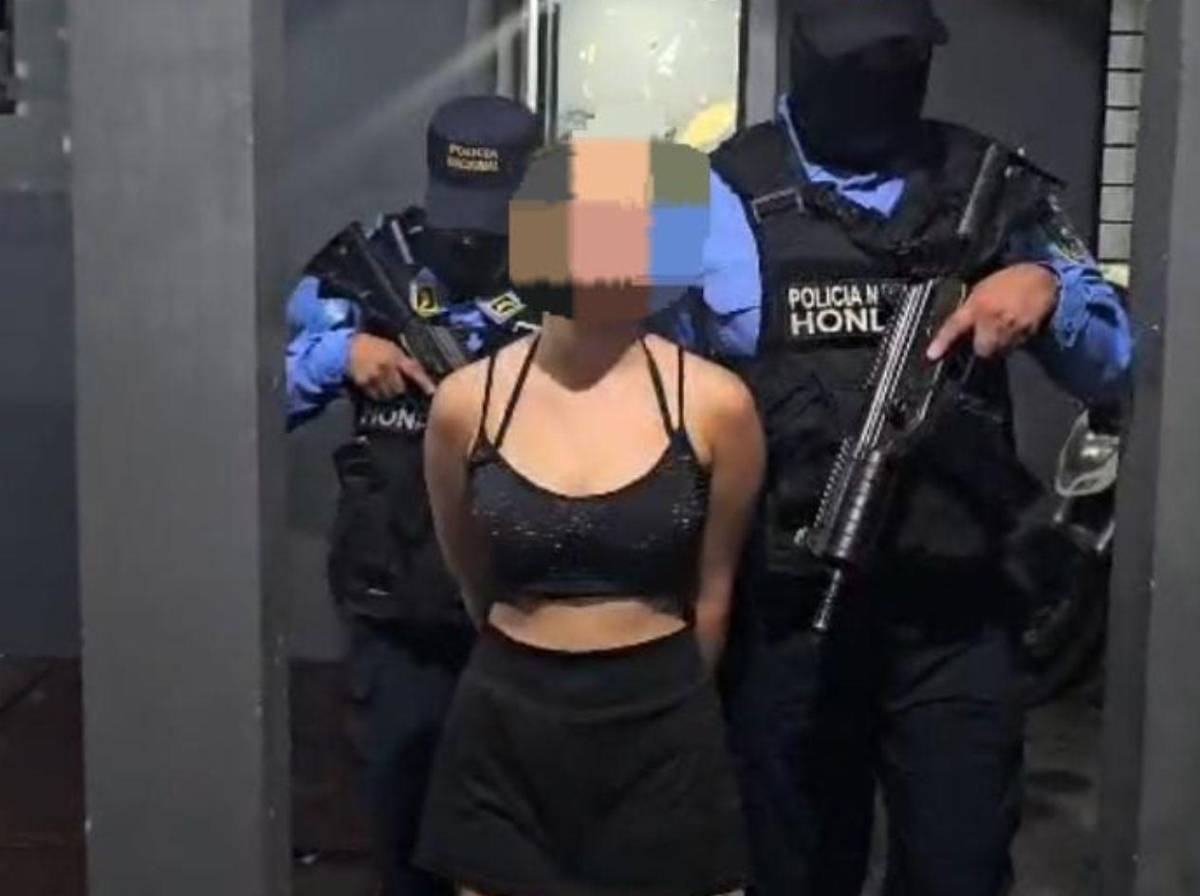 Caen La Niña y La Negra, presuntas integrantes de la 18, en la Reparto Lempira