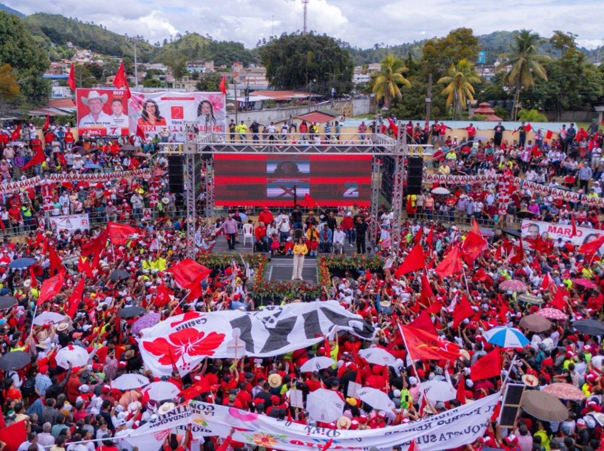 Rixi Moncada en Danlí: La primera etapa de la refundación ha sido exitosa