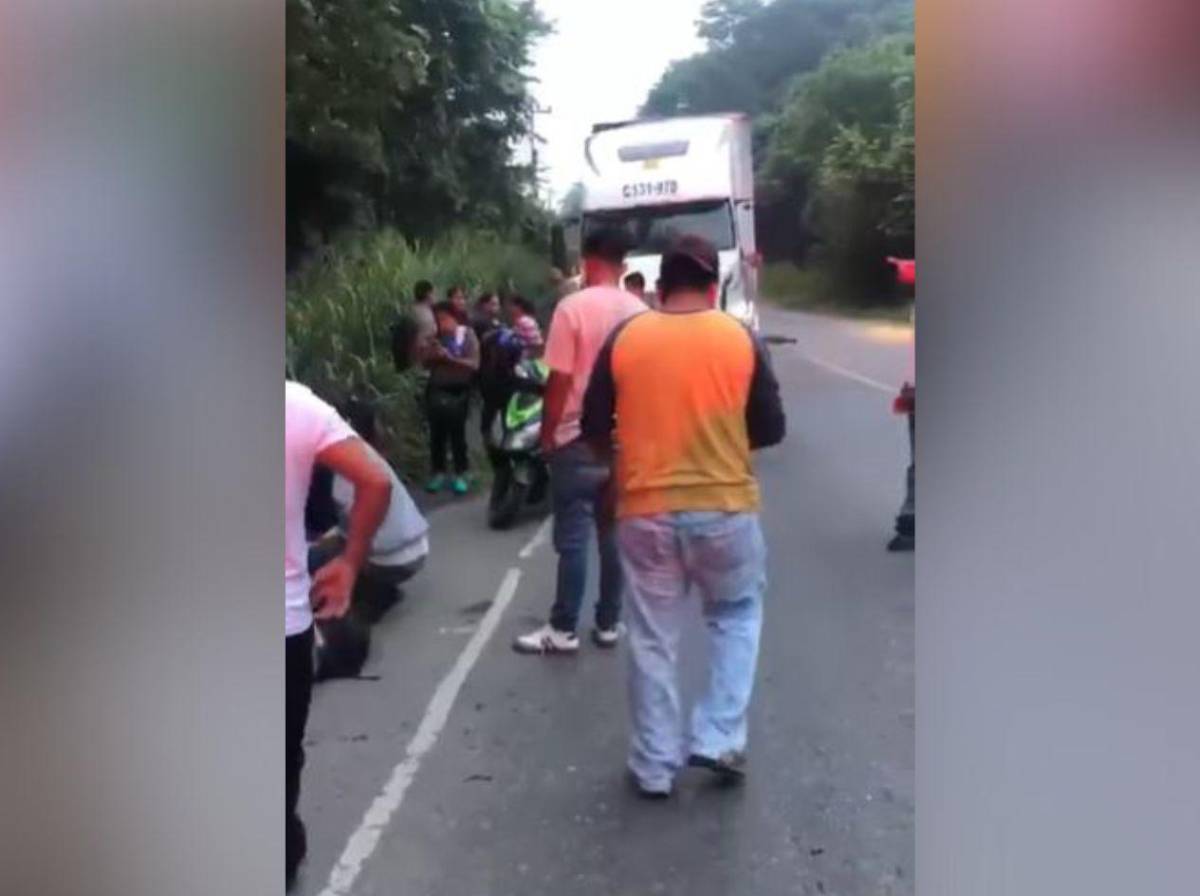 Identifican a conductor que murió al caer 'rapidito' a un abismo en Cofradía