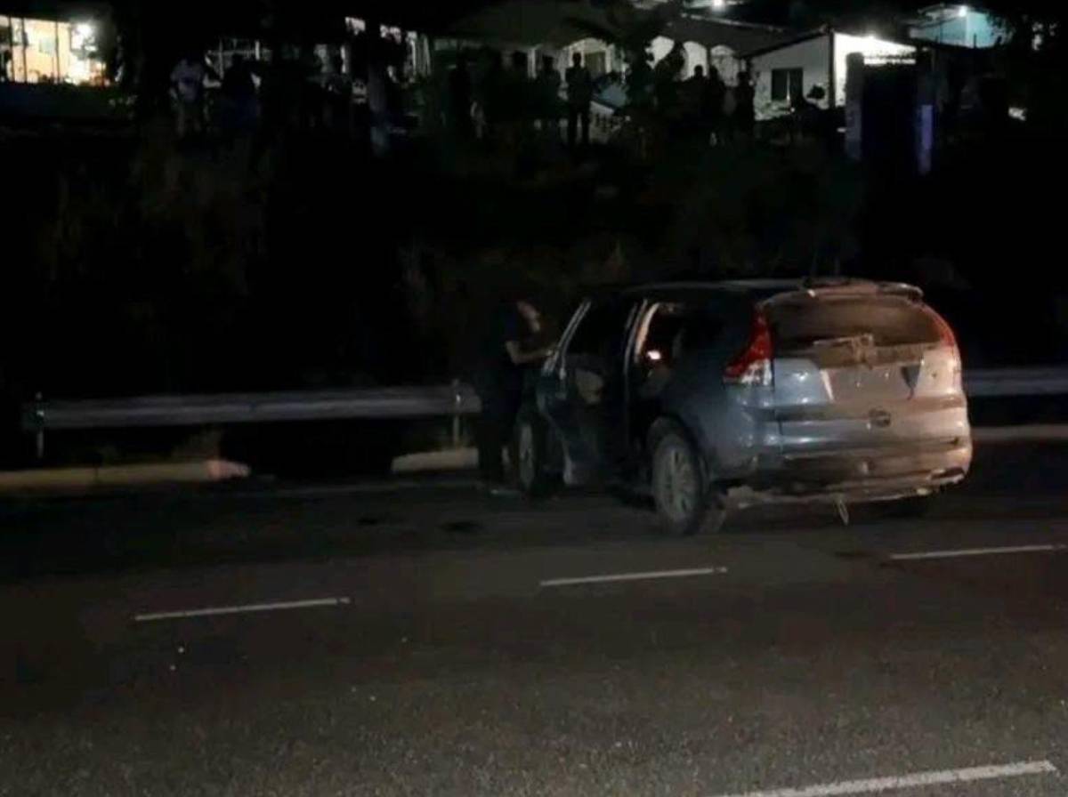 Víctimas del ataque armado en Potrerillos iban en una CRV sin placas
