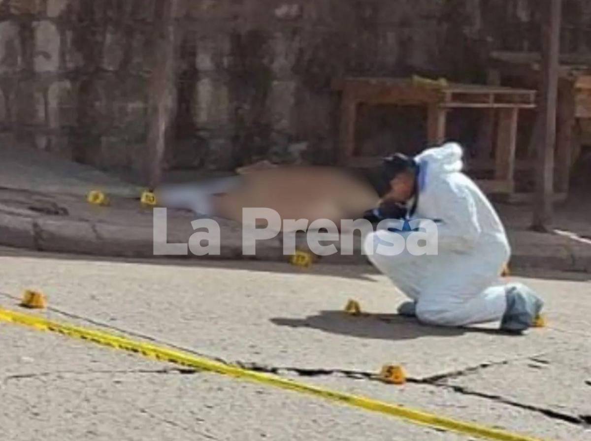 Al menos 20 casquillos de bala hallaron en la escena donde mataron a Mario Sánchez