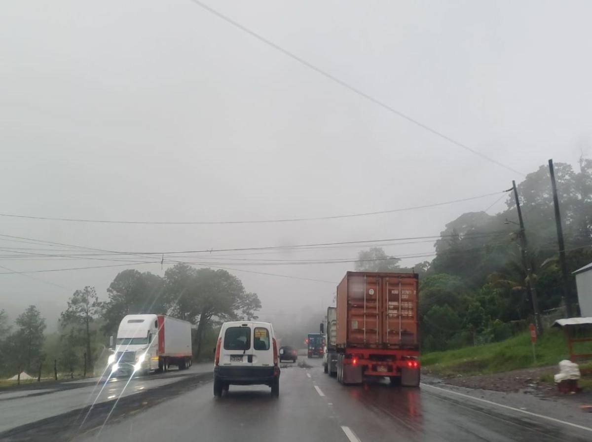 Frente frío y vaguada dejarán lluvias por tres días en estas zonas de Honduras