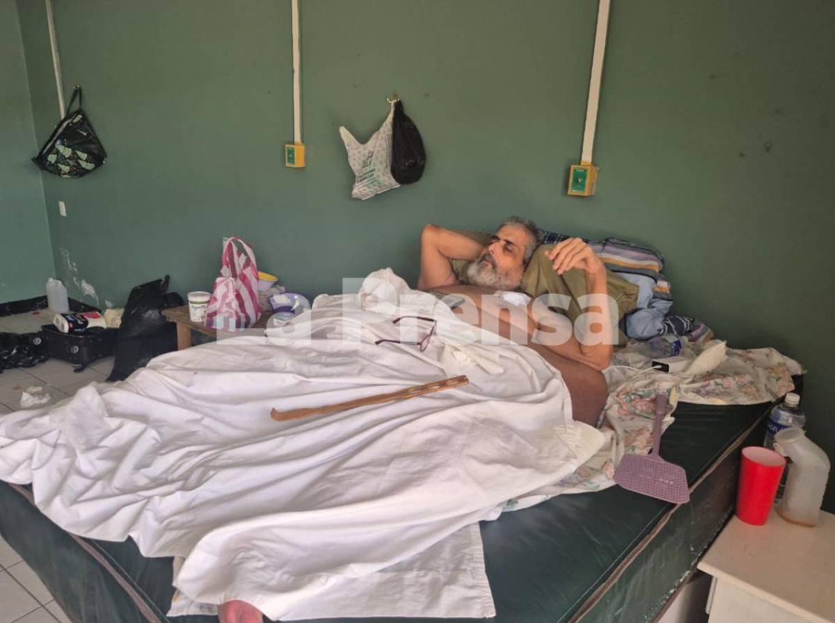El dramático llamado que hizo Nasser Hilsaca antes de morir en el Hospital Atlántida