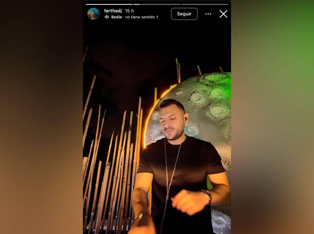 La última publicación de DJ Fer en sus redes antes de ser ultimado en SPS