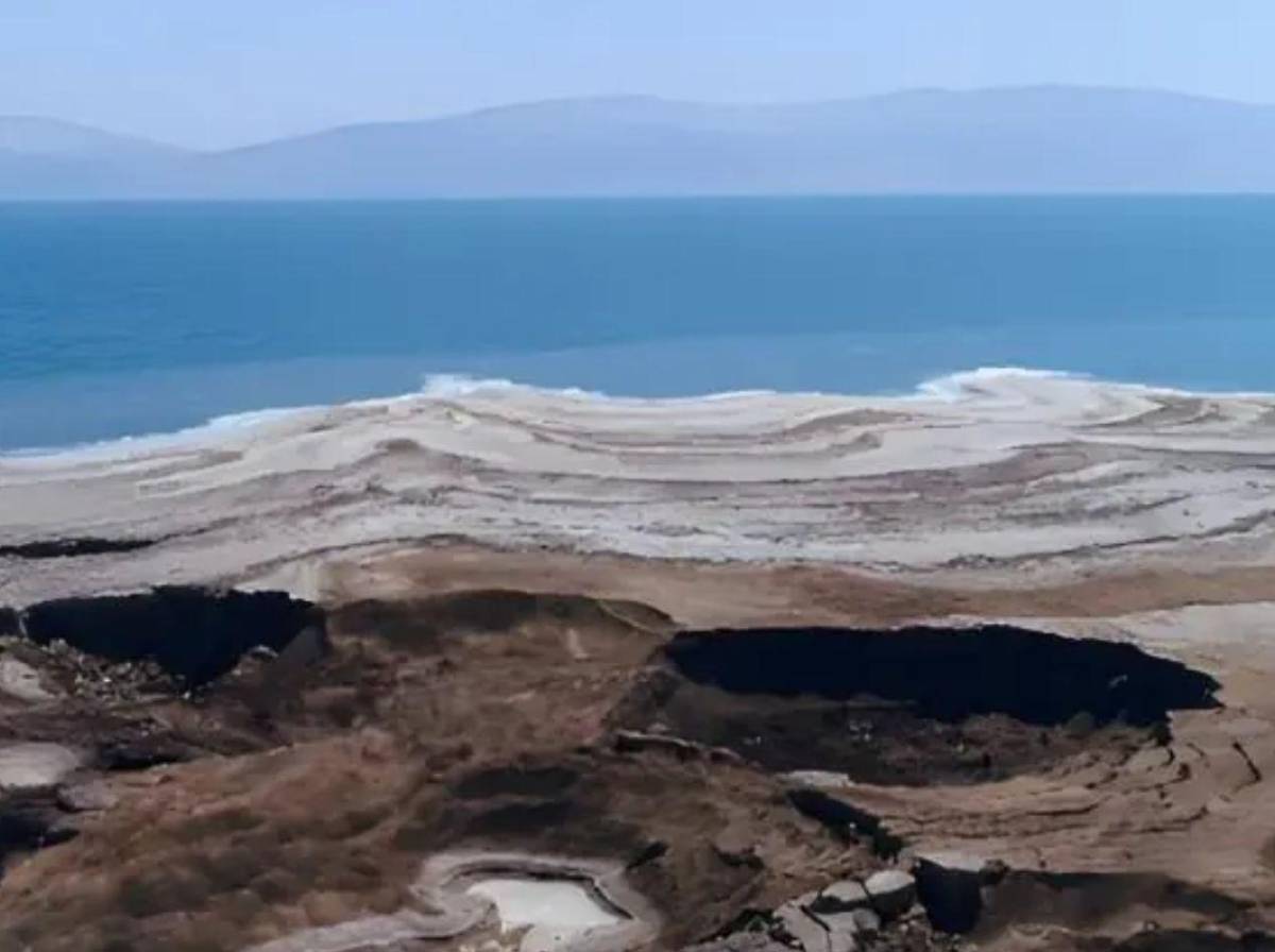 Registran extraño fenómeno en el Mar Muerto; lo relacionan con profecía bíblica