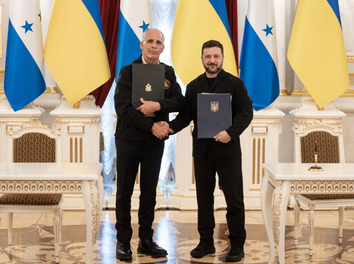 ¿De qué habló el presidente Asfura con Zelenski durante su visita a Ucrania?