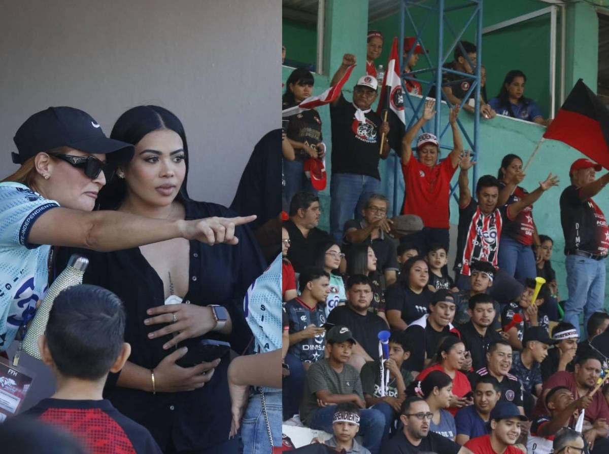 Final de Ascenso: 'look' de Raphinha, bellas chicas y ambientazo Siguatepeque