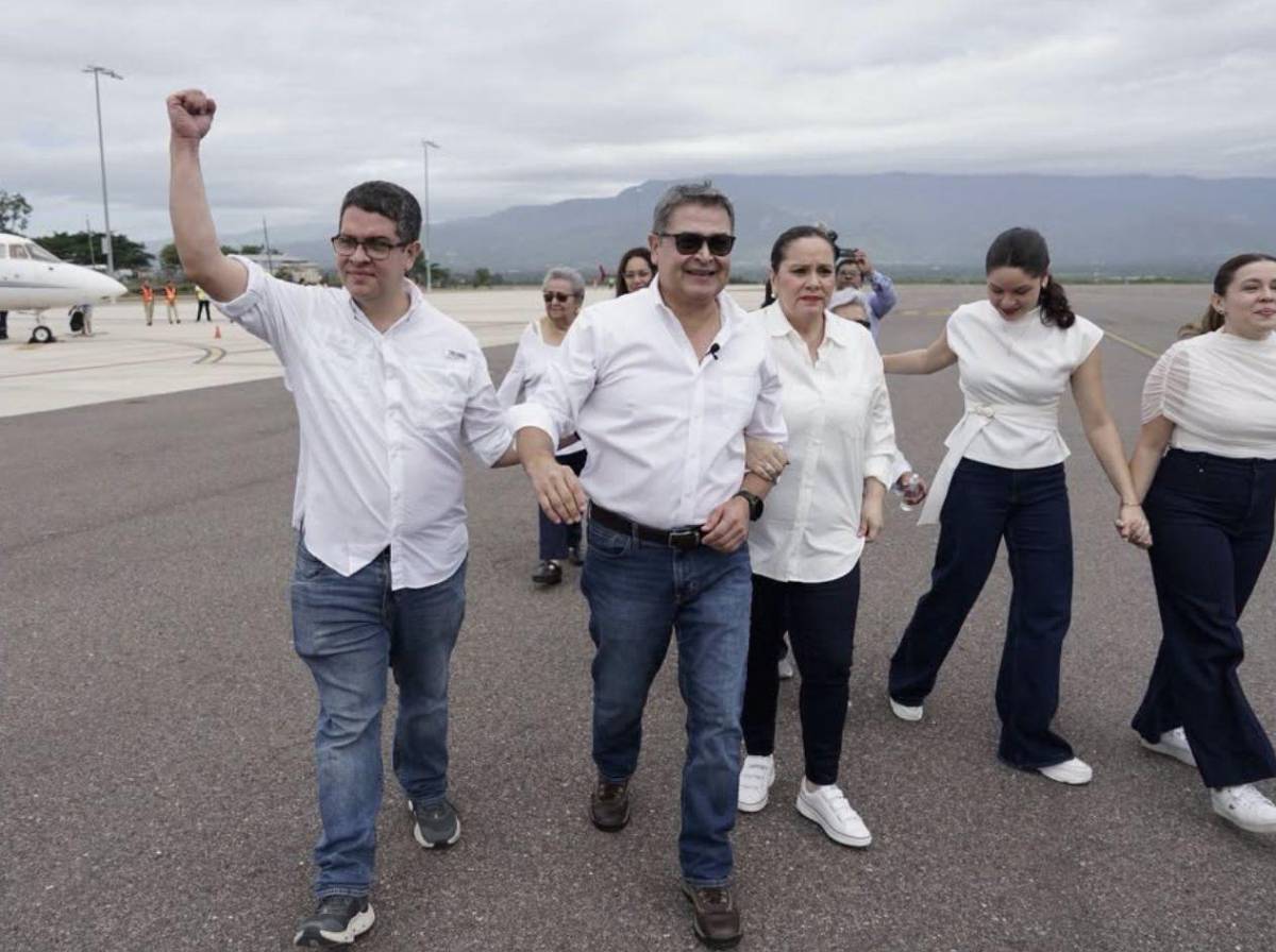 JOH comparte fotos inéditas de su regreso a Honduras y el emotivo reencuentro con su familia