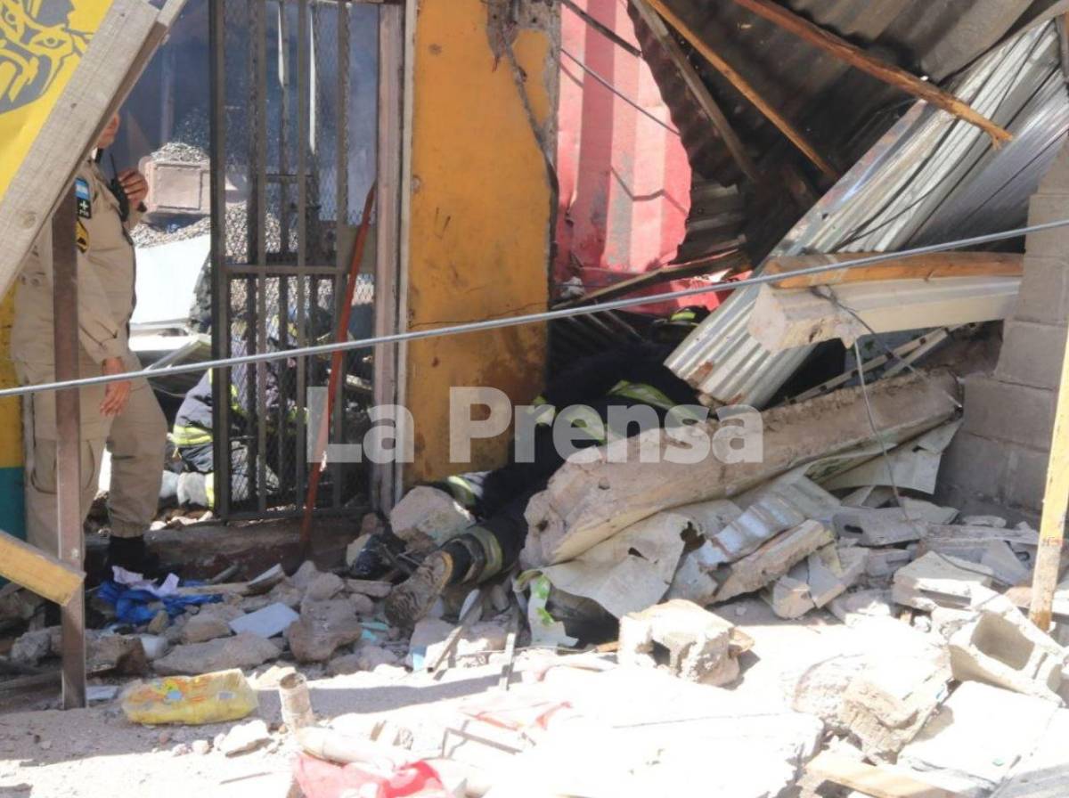 Conductor de volqueta quedó calcinado tras el brutal accidente en la colonia Villa Nueva