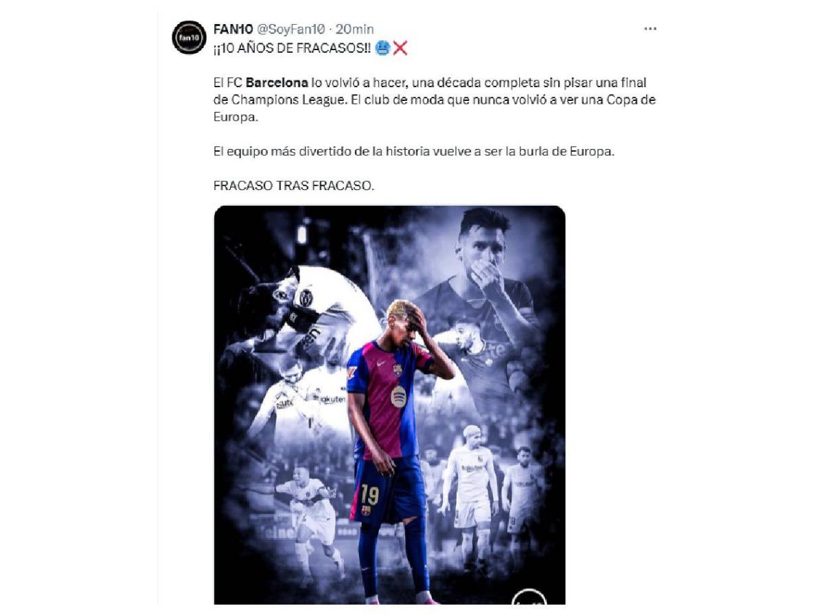 Máxima crueldad: Lo que dice la prensa tras eliminación de Barça en Champions