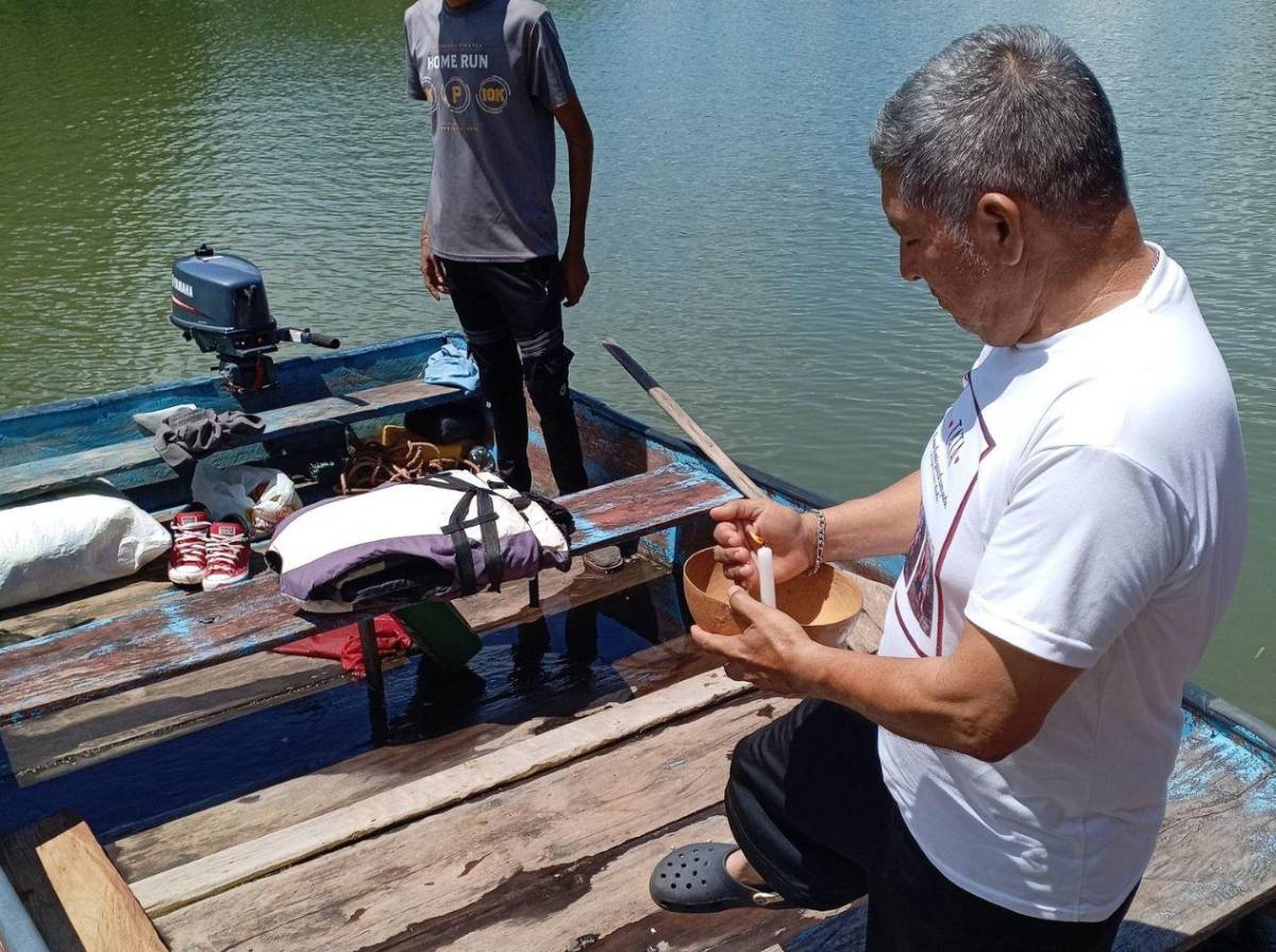 Con vela y guacal buscan a empresario en La Pozona de Yure, Santa Cruz de Yojoa