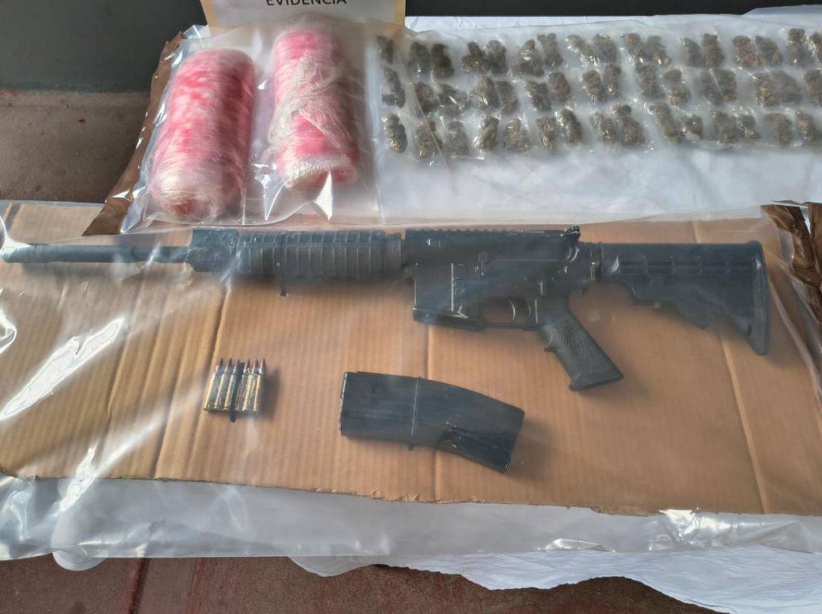 Golpe a Los Argueta: cuatro capturados y decomisan armas, droga y carro de lujo
