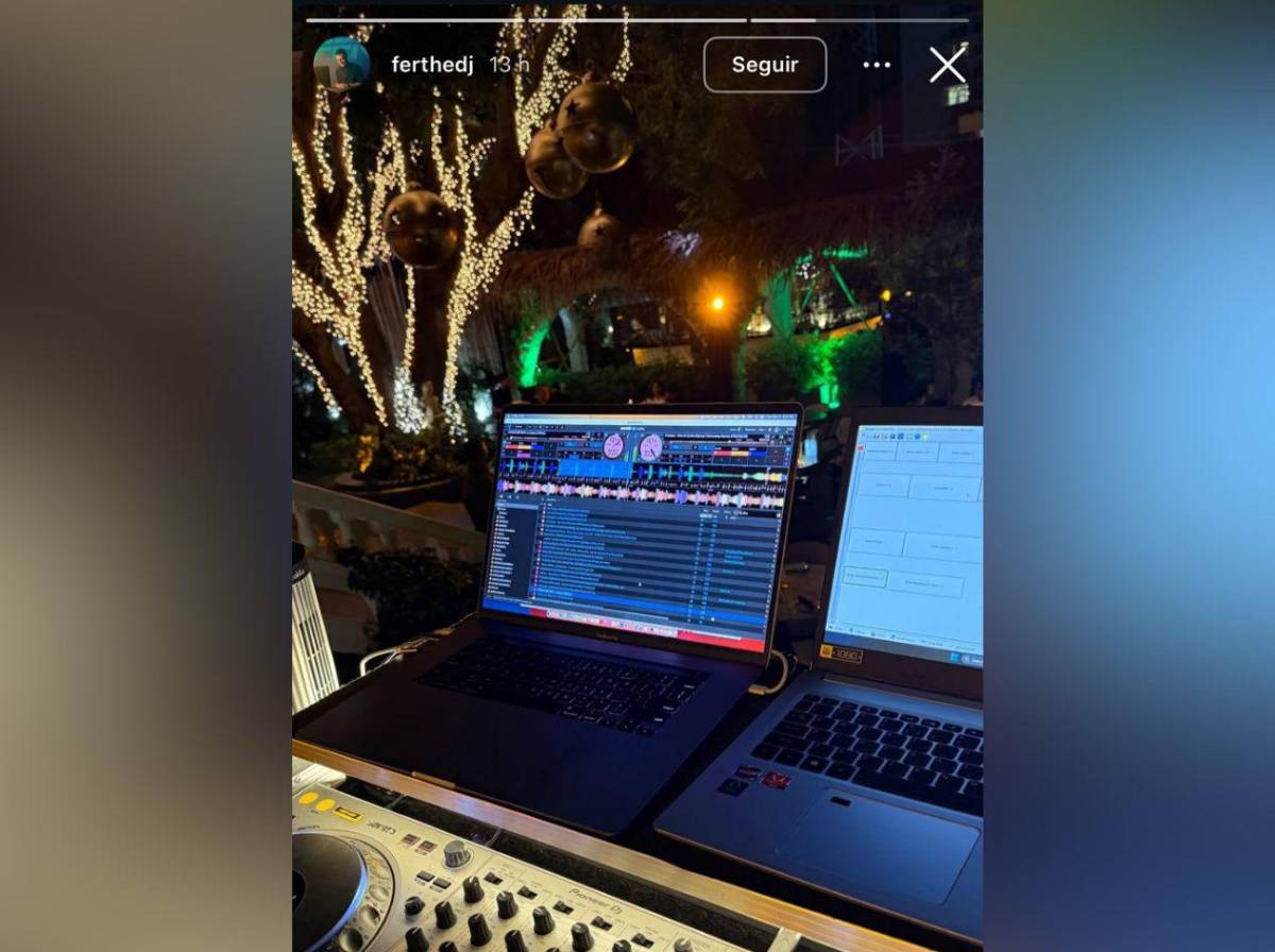 La última publicación de DJ Fer en sus redes antes de ser ultimado en SPS