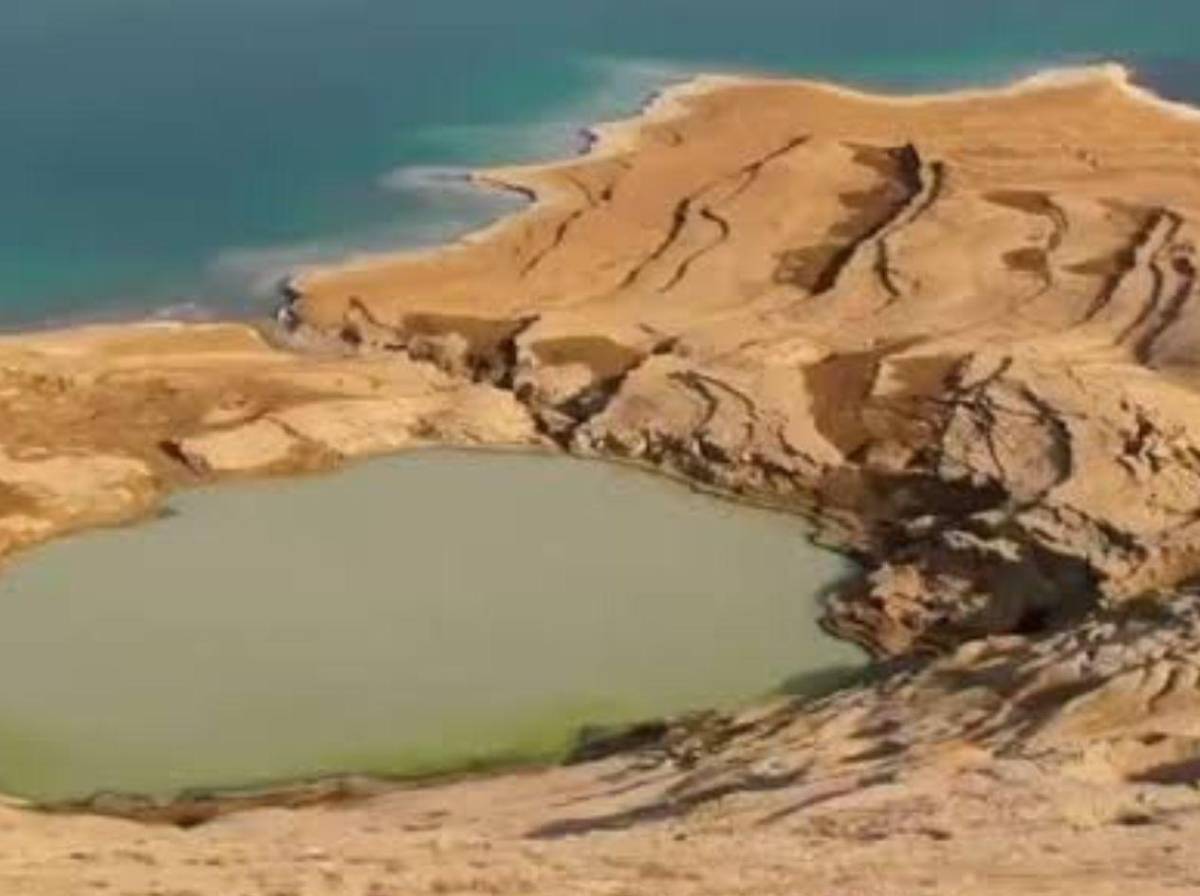 Registran extraño fenómeno en el Mar Muerto; lo relacionan con profecía bíblica
