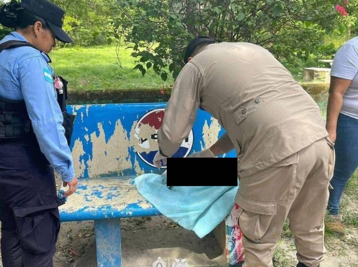 Abandonan a bebé recién nacido en un parque de la residencial Las Cascadas