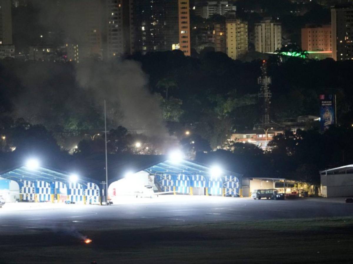 Imágenes del operativo de Estados Unidos en Caracas que terminó con la captura de Maduro