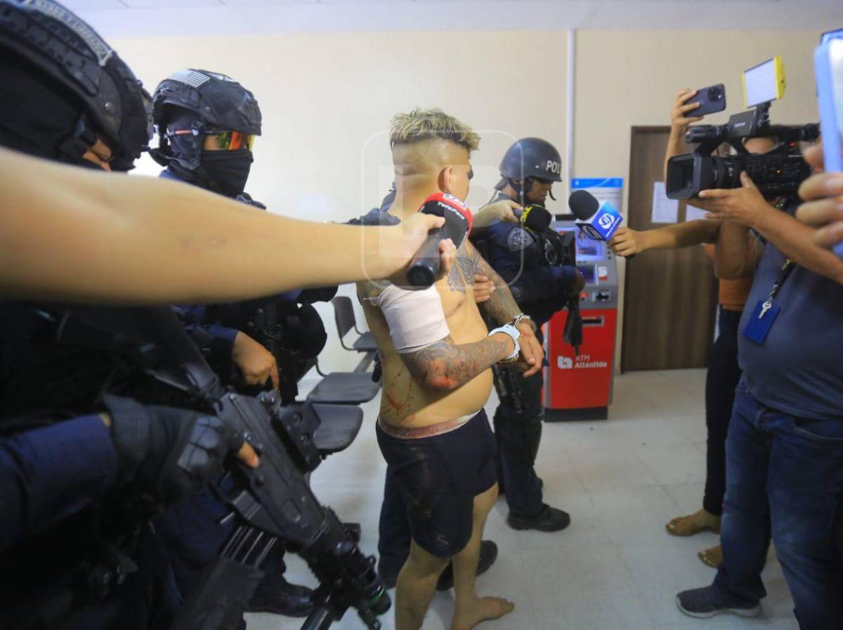 La Kleivona resultó herido durante operativo que terminó con su captura