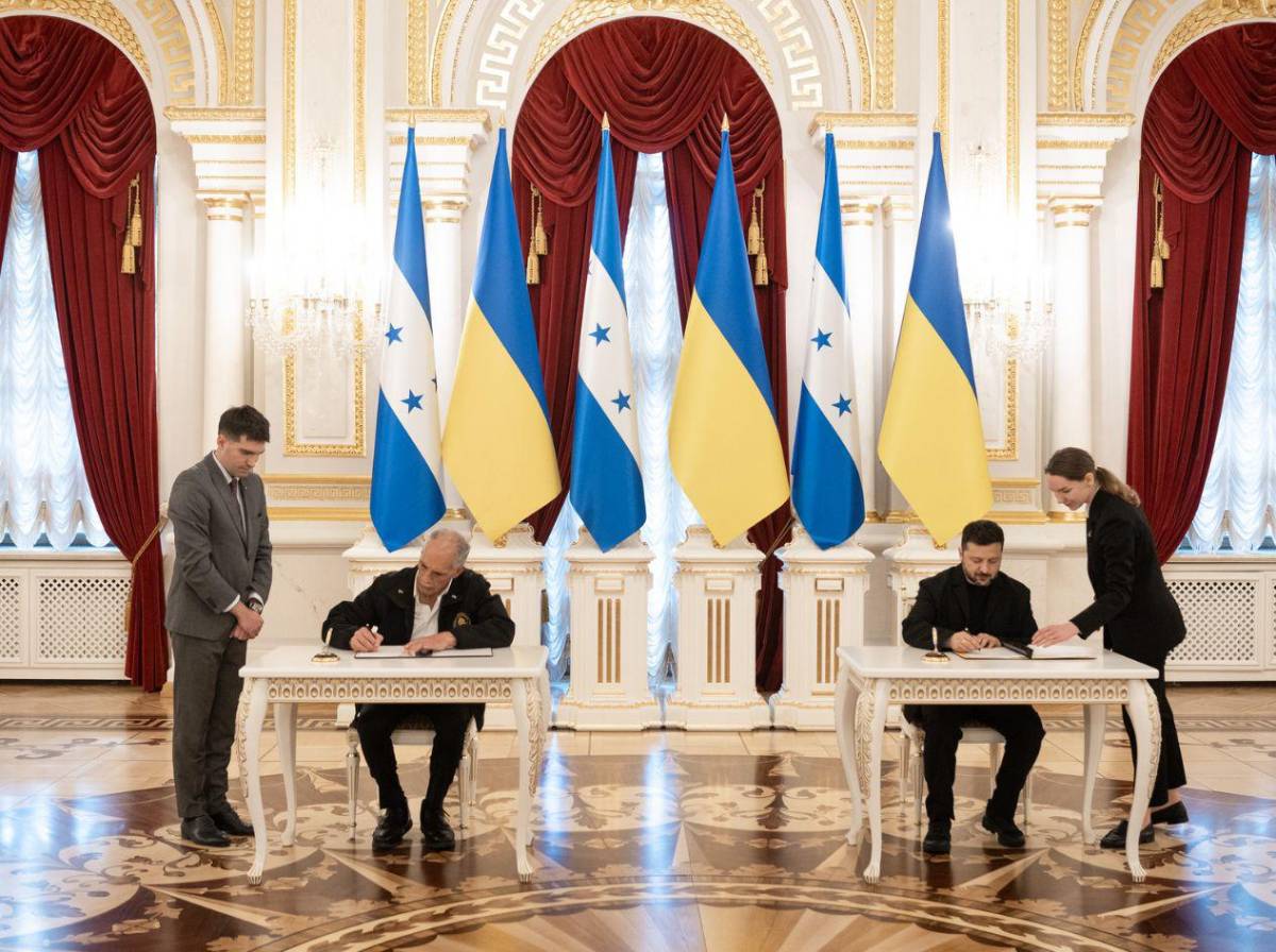 ¿De qué habló el presidente Asfura con Zelenski durante su visita a Ucrania?
