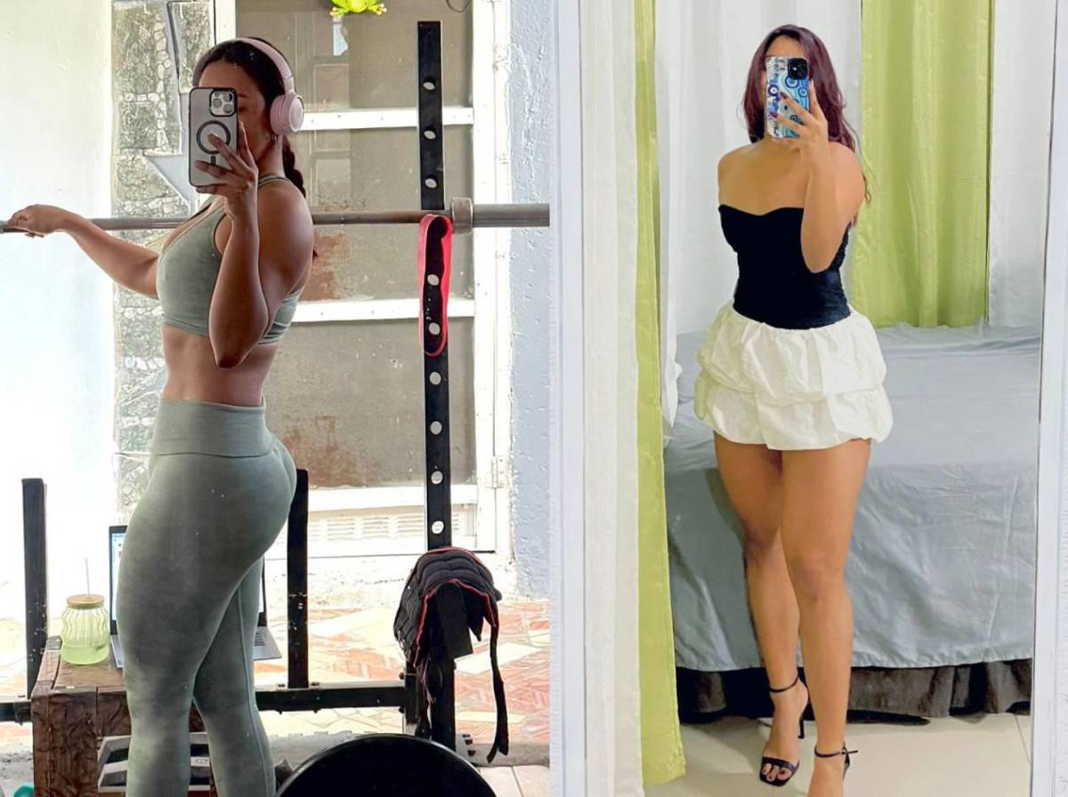 La bella fit que roba suspiros: Soy Motagua, pero quiero que gane Real España